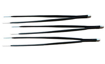 Black Nylon Non-Conductive Coated Debakey Thoracic Tissue Forceps - multiple sizes and options available.